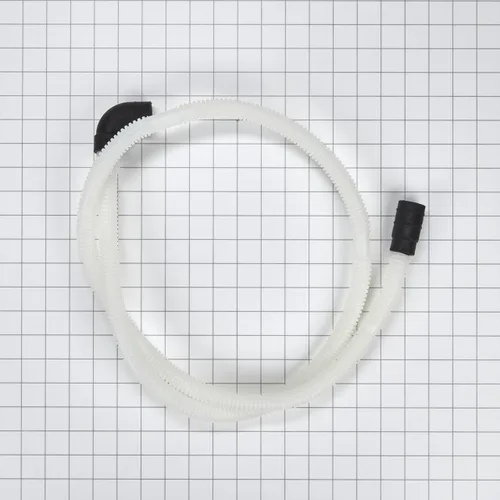 Miniatura 2 de Whirlpool WPW10545278 Pieza de repuesto de manguera de drenaje de lavavajillas original OEM – Sustituye a W10137608, W10193583, W10195750 y más