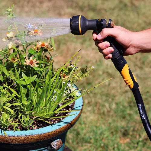 Miniatura 5 de Melnor 88050AMZ XT Fusion - Manguera de jardín de 5/8 pulgadas x 50 pies, duradera, ligera, resistente a las torceduras, mezcla de polímeros