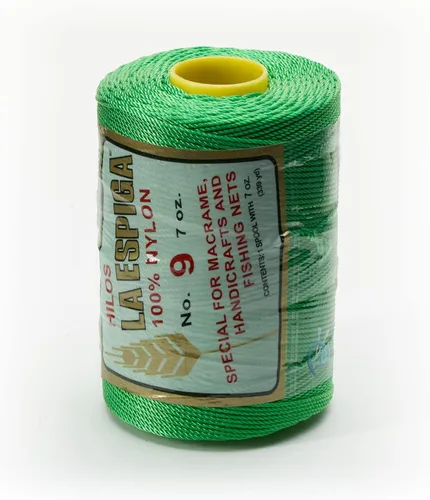 Miniatura 14 de N° 9 - 100% Cordón de Hilo de Nylon Omega para Tejer y Crochet - 01 Blanco