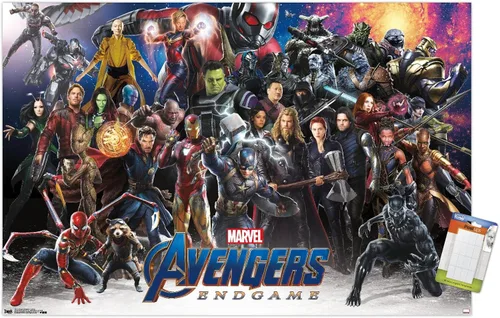 Miniatura 16 de Trends International Marvel Cinematic Universe - Avengers - Endgame - Póster de pared de alineación, 14.725 x 22.375 pulgadas, versión enmarcada