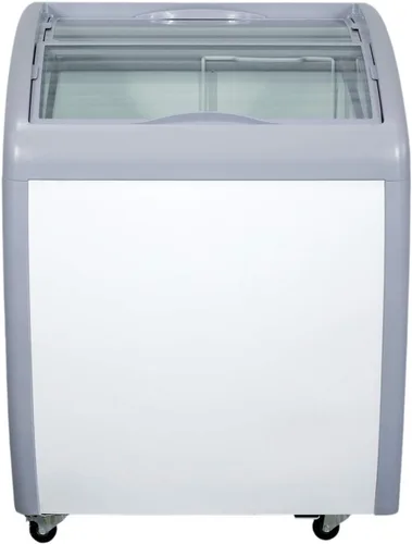 AFE XS-160YX Congelador de pecho con tapa de vidrio curvado - 26" de ancho