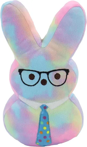 Miniatura 17 de Animal Adventure Peeps 4" Juguete de peluche de conejo Palm Pet coleccionable Azul