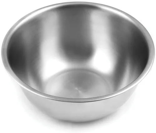 Fox Run Brands - Cuenco para mezclar de acero inoxidable, 1/2 cuarto, Metálico