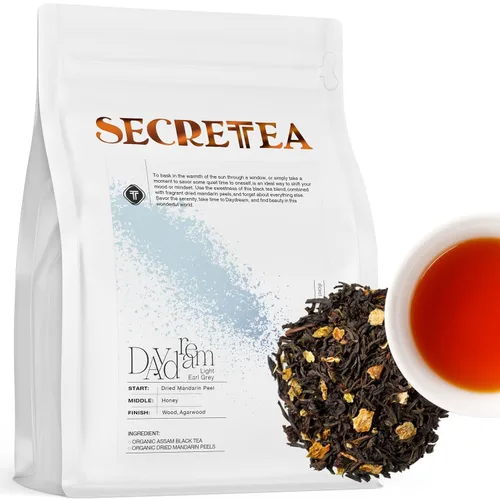 Miniatura 19 de Té suelto Pu-erh de cacao orgánico I POWERFUL Detox Immune I Heart & Digestion Support, paquete a granel de 12 oz Por T SECRETEA, Treasure Box