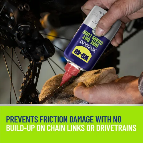 Miniatura 5 de WD-40 Bike - Lubricante para bicicletas de todas las condiciones, limpiador para bicicletas, desengrasante, lubricante seco y húmedo