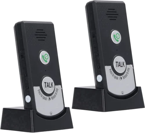 Intercomunicador de voz de 2 vías, intercomunicador de súper largo alcance, fácil instalación de seguridad para el hogar, sistema para interior y