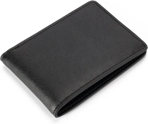 Miniatura 6 de Cartera delgada con bolsillo frontal para hombre con bloqueo RFID