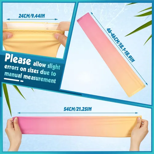 Miniatura 6 de Tisancy 12 pares de mangas de agricultores para mujer, protección solar UV, manga de brazo, cubierta de enfriamiento para jardinería, mangas