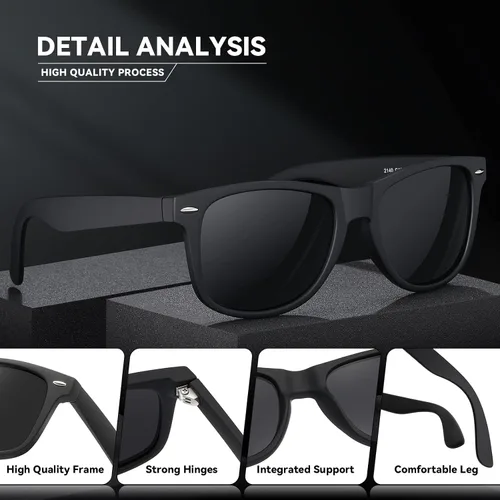 Miniatura 32 de Lentes de sol polarizados para mujer y hombre, lentes de sol a la moda, para conducir, pescar, bloqueo UV, protección UV400