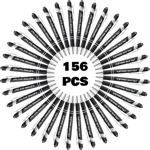 Miniatura 241 de AIFLM Bolígrafos personalizados con nombre a granel hasta 500 unidades de bolígrafos grabados gratis con tu nombre y texto para negocios