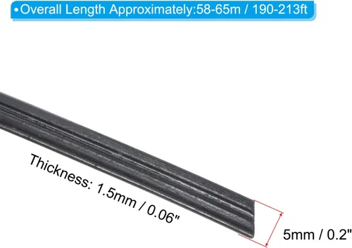 Miniatura 3 de PATIKIL Kit de reparación de mimbre, material sintético de ratán de repuesto para silla de patio, juego de bricolaje para muebles de jardín, sofá