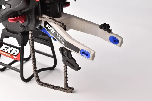 Aluminio 7075-T6 Cadena Ajustador De Tensión Conjunto Para LOSI 1:4 Promoto-MX Motocicleta Dirt Bike RTR LOS06000 LOS06002 Actualizaciones - Azul