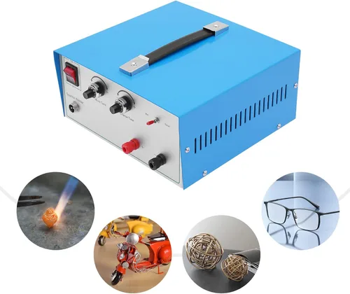 Miniatura 10 de Máquina automática de soldadura por puntos CNC, máquina de soldadura de mano portátil para metal, kits de soldador de joyas permanentes de 110 V/60