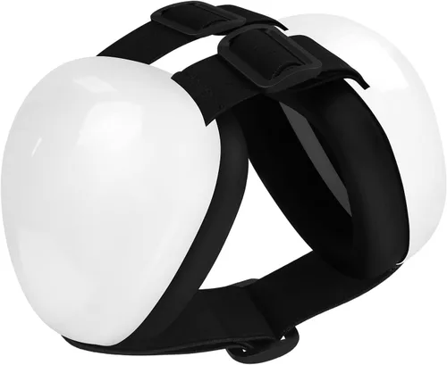 Miniatura 7 de derYEP Orejeras para perros para protección auditiva 29dB NRR orejeras de protección contra el ruido (grande, rojo)
