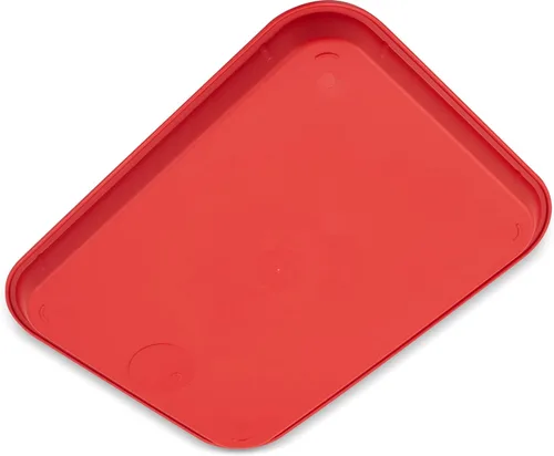 Miniatura 4 de Carlisle Foodservice Products - Bandeja estándar para cafetería o comida rápida, de 10 x 14 pulgadas, color rojo