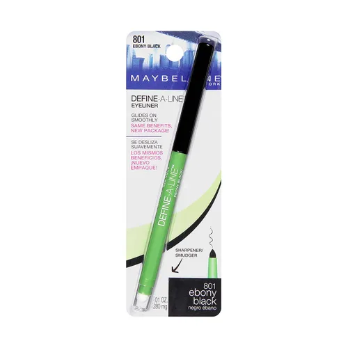 Miniatura 6 de Maybelline New York Define-A-Line Delineador de ojos, negro marrón, 0.01 fl. oz. Negro café.