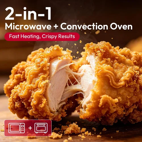 Miniatura 3 de Horno microondas de convección de 30 pulgadas, ThermoMate de 1.5 pies cúbicos sobre la estufa, acero inoxidable de 900 W, cocción con un solo toque