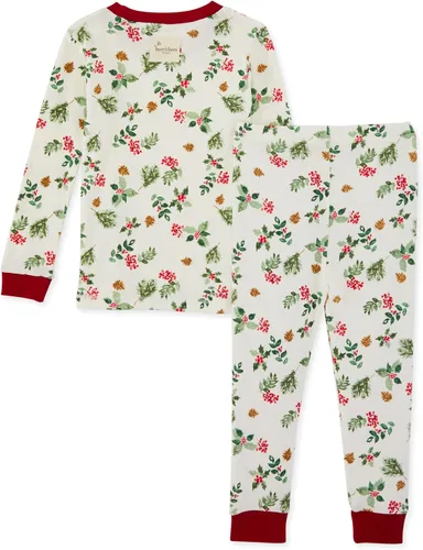 Miniatura 2 de Burts Bees Baby Conjunto de pijama de 2 piezas camiseta y pantalón 100 algodón orgánico