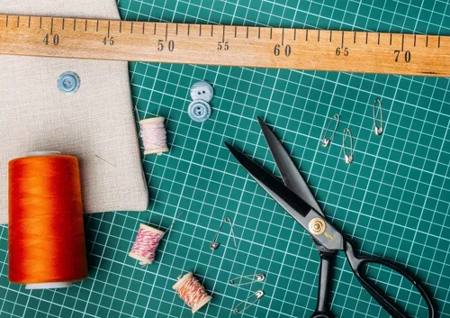 Miniatura 7 de Tijeras de sastre profesionales de 8 pulgadas para cortar tela, tijeras resistentes para corte de cuero, tijeras de costura afiladas industriales