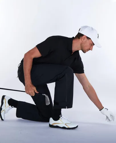 Miniatura 5 de fit space Pantalones de lluvia permanentes Climastorm de golf impermeables de 20 K ligeros de rendimiento deportivo