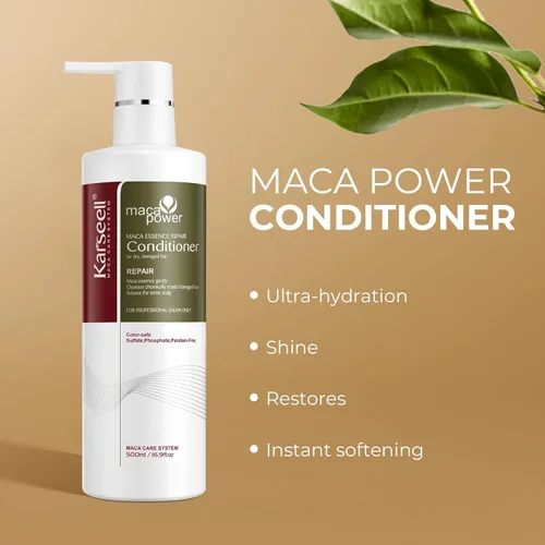 Miniatura 8 de Karseell Conjunto de Tratamiento Capilar de Colágeno para el Cuidado del Cabello, Champú y Acondicionador con Aceite para Cabello Seco Dañado Todos