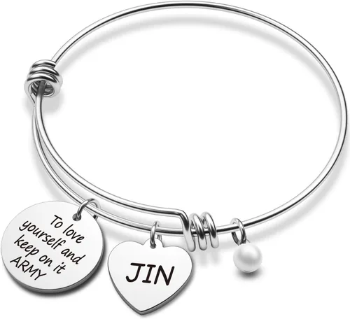 G-Ahora Kpop Army Bracelet Kpop Bangtan Boys Jewelry JIMIN JK JIN RM SUGA JHOPE V Bracelet Best Gift for The Army