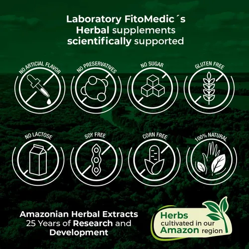 Miniatura 6 de FITO MEDIC'S Suplemento de Crisina de laboratorio con flor de la pasión, 120 cápsulas