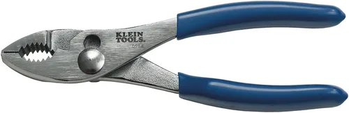 Alicates de junta deslizante Klein Tools D511-6 con corte tipo tijera, 6 pulgadas, azul