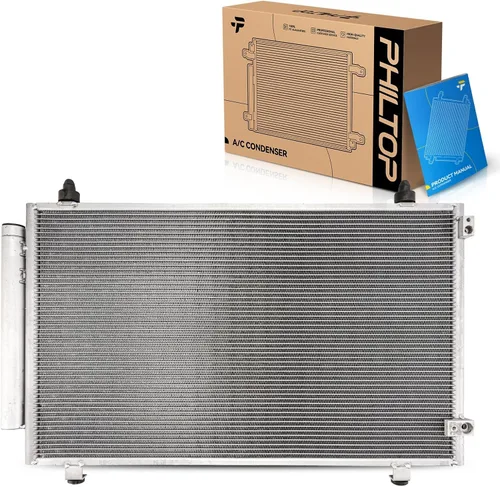 Miniatura 59 de PHILTOP Condensador de aire acondicionado para Ford Explorer 2002-2005, Mercury Mountaineer 2002-2005, Reemplazar # 3056, 1L2Z17912AA, 6L2Z19712AA