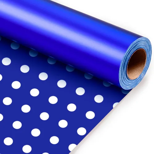 Miniatura 7 de Garbendy Rollo de Papel de Regalo - Papel de Color Sólido con Brillo Perlado, Perfecto para Bodas, Día de San Valentín, Cumpleaños, Navidad, Baby