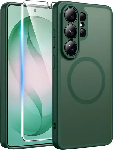 Miniatura 102 de FNTCASE - Funda para iPhone 16 Pro: magnética, mate, translúcida, de grado militar, protectora contra caídas, resistente, fina, duradera y a prueba