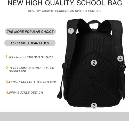 Miniatura 7 de Mochila personalizada para niños y niñas, mochila personalizada con imagen de texto, mochila personalizada para computadora portátil para hombres