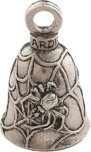 Miniatura 14 de Campana Guardian Bell de Animales para Buena Suerte con Llavero y Bolsa de Regalo de Terciopelo Negro Campana para Motocicleta De peltre sin Koi