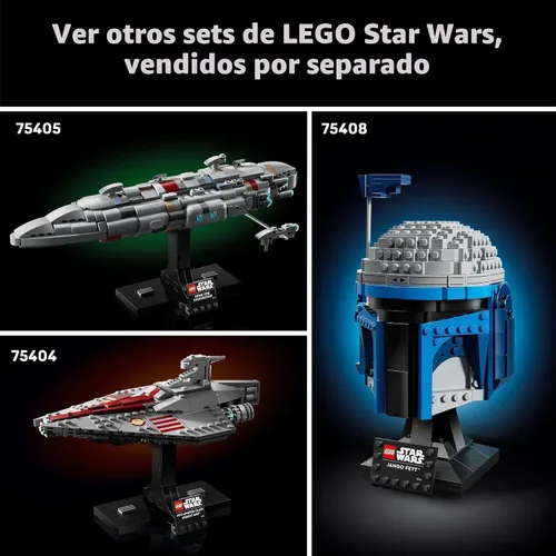 Miniatura 7 de LEGO Star Wars Logo de Star Wars construido con ladrillos – Bloques de construcción para adultos de 18+ – Idea de regalo de Star Wars