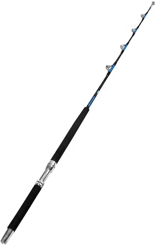 Miniatura 7 de Fiblink Caña de pescar de pesca de pesca de pesca de pesca de pesca de agua salada en alta mar con todas las guías de rodillos