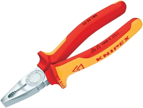 Miniatura 14 de Knipex 03 06 160 SB Alicates Combinados 6,3" con asas aisladas en envases blister