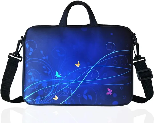 Miniatura 5 de Funda de neopreno para portátil de 17 pulgadas a 17.3 pulgadas para 16 16.5 17 17.3 pulgadas Acer/Asus/Dell/Lenovo/HP/Macbook (azul)