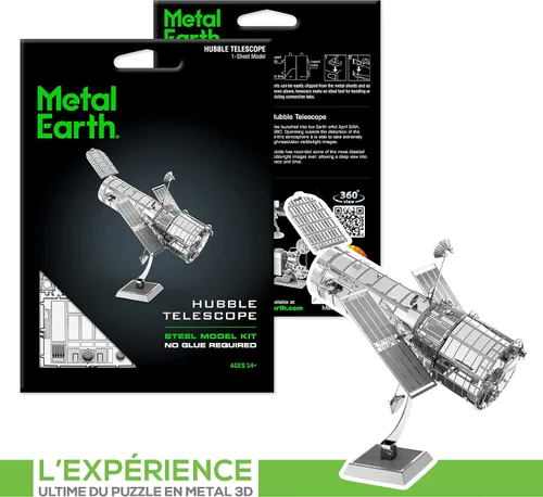Miniatura 7 de Metal Earth Fascinations Hubble Telescope 3D Kit de modelo de metal