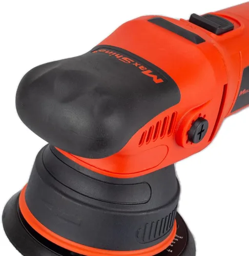 Miniatura 5 de Maxshine MB8 Pro Pulidora sin escobillas DA 1200W, oscilación de 8mm, placa de 5”, 6 velocidades, rosca de 5/16”-24 Herramienta de detalle