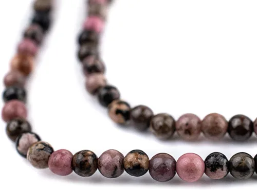 Miniatura 105 de The Bead Chest Cuentas de Jade Blanco Mate Redondas (8mm): Piedra Preciosa Orgánica Redonda Esférica de Energía con Poder de Sanación para Hacer