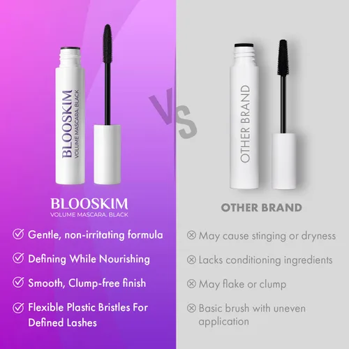 Miniatura 7 de Máscara de pestañas para mujeres mayores 60 Plus: Black Prime Lash Mascara - Máscara de pestañas Prime para mujeres maduras Maquillaje - Fórmula