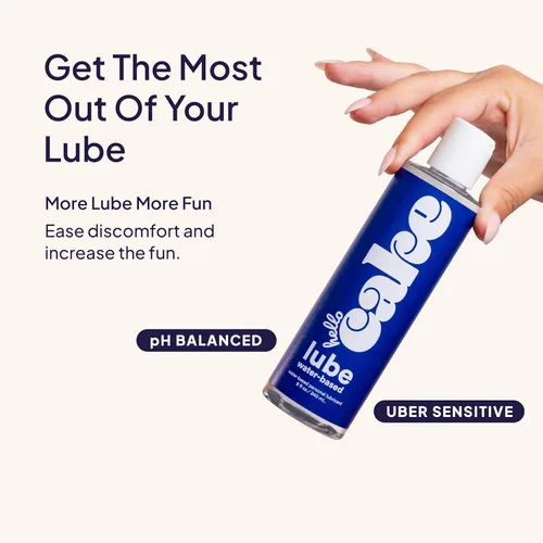 Miniatura 5 de Hello Cake Lubricante Personal a Base de Agua - Lubricante con Equilibrio de pH - Deslizamiento No Pegajoso y de Larga Duración para Hombres