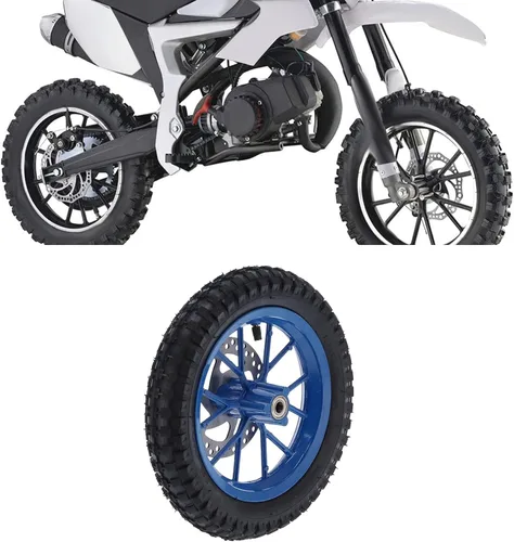 Miniatura 4 de Neumático y llanta delantera de 12.5 x 2.75 pulgadas, neumático de goma + llanta de metal, mini rueda delantera de bicicleta, para mini motocross