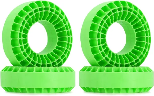 Miniatura 10 de INJORA Espuma de inserciones de goma de silicona para neumáticos de 4.173-4.252 in 1.9" (azul)