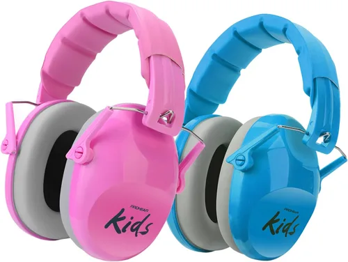 Miniatura 16 de PROHEAR 032 2.0 Auriculares con cancelación de ruido para niños, reducción de ruido de 25 dB, orejeras sensoriales ajustables de protección de oídos