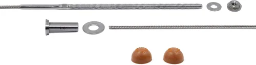 Miniatura 5 de 1/8" Cable Railing Kit for Wood Posts – 5 Ft Length – 316 Stainless Steel – No Crimping Required, Easy Install Deck Railing – No End Caps