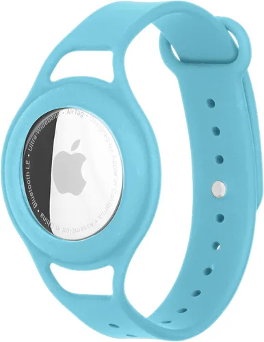 Case-Mate Pulsera AirTag para niños, funda flexible para AirTag con correa de reloj de silicona ligera, soporte para AirTag fácil de instalar para