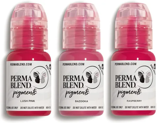 Miniatura 11 de Perma Blend Juego de tintas neutralizantes para maquillaje permanente, pigmento de microblading vegano y suministros de tatuaje para maquillaje