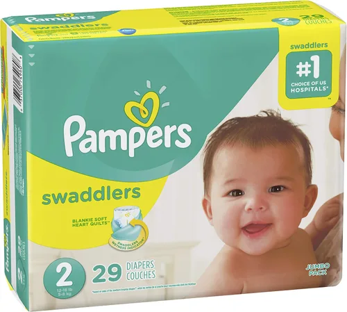 Miniatura 9 de Pampers Pañales Swaddlers, talla 3, 174