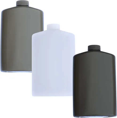 Miniatura 5 de SportFlask Fighter Pilot Flask ideal para conciertos, pesca, esquí, mochileros, senderismo, 16 onzas de material militar estadounidense, sin BPA